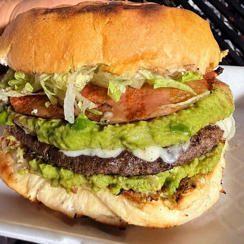 Burger Guacamole