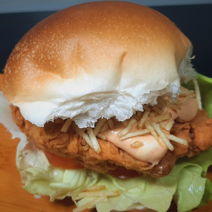 Hamburguesa de pollo Crispi