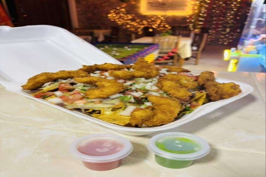NACHOS DE CAMARONES