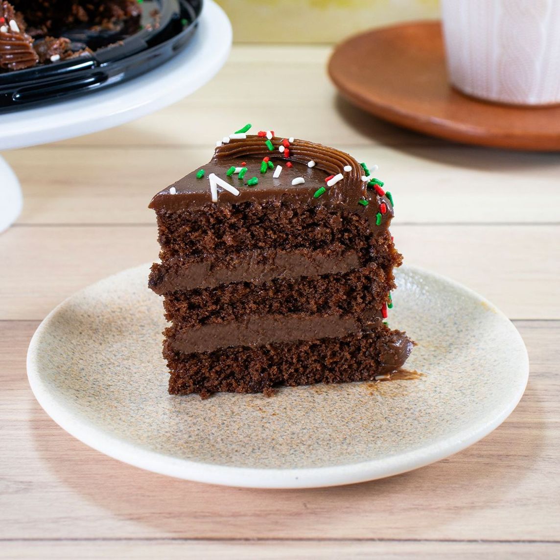 Rebanada Pastel Fudge Patrio
