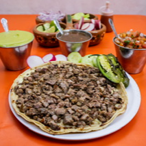 Chorreada con Asada