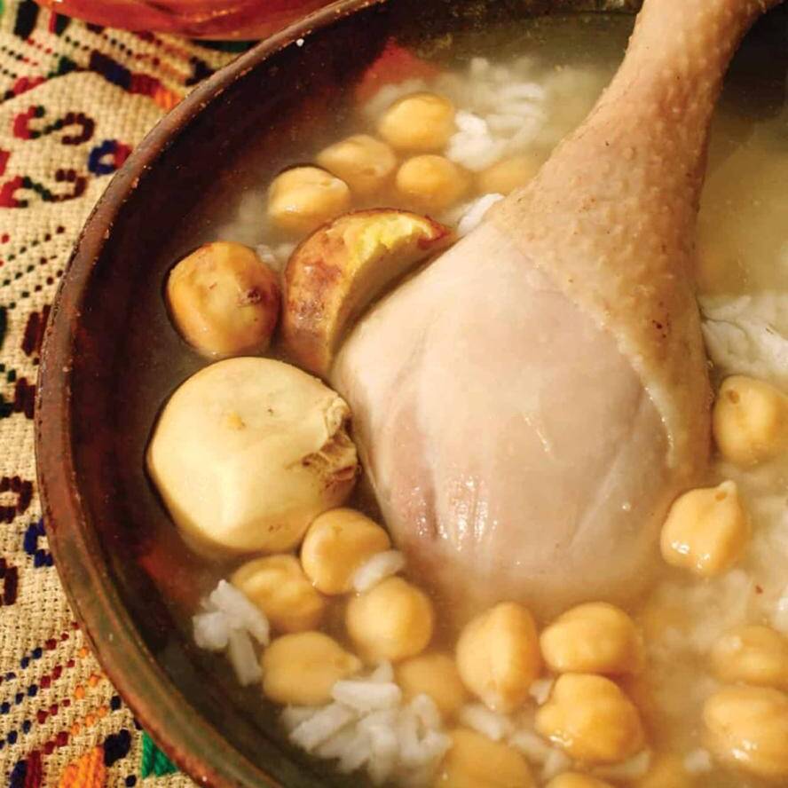Caldo de Gallina (Pierna o Muslo)