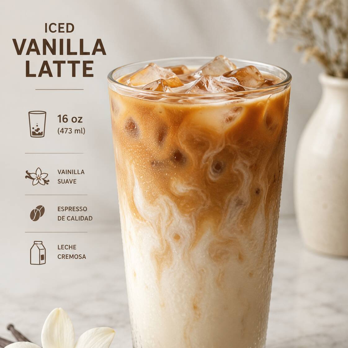 Iced Vainilla Latte