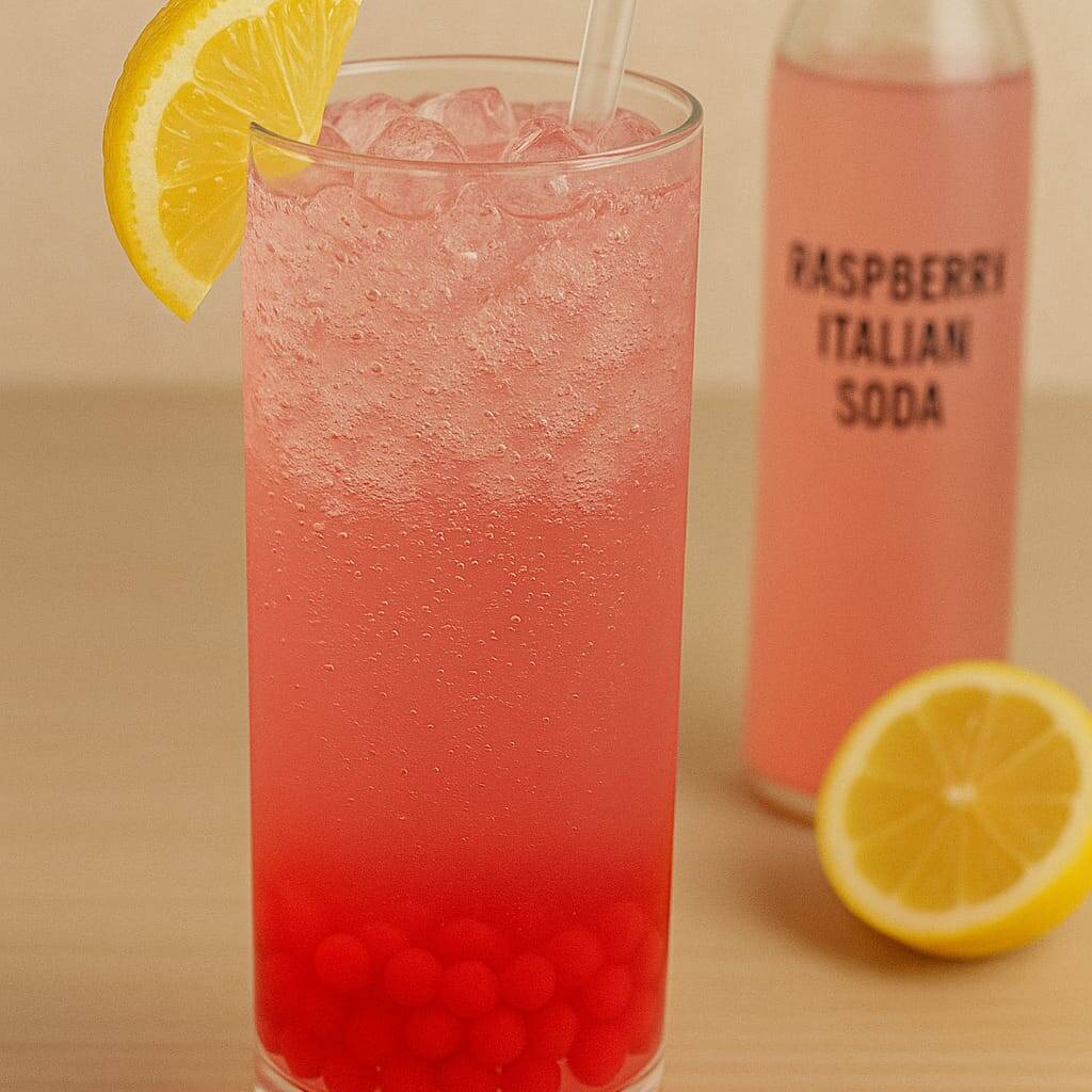 Soda Italiana Frambuesa 16 Oz
