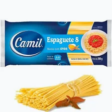 mac ovos camil espaguete 8 500g