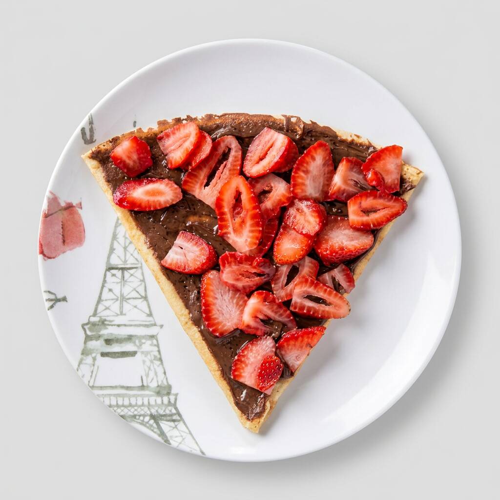 Fresa Natural con NUTELLA