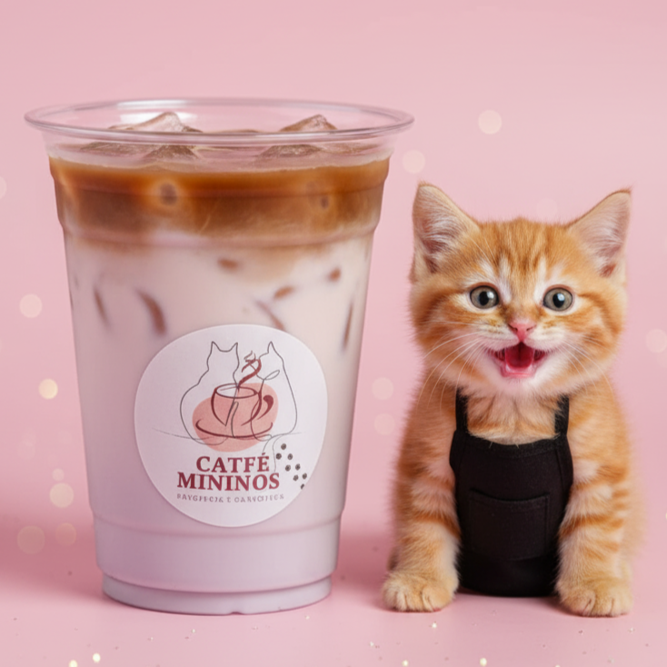 Taro Espresso Latte Helado