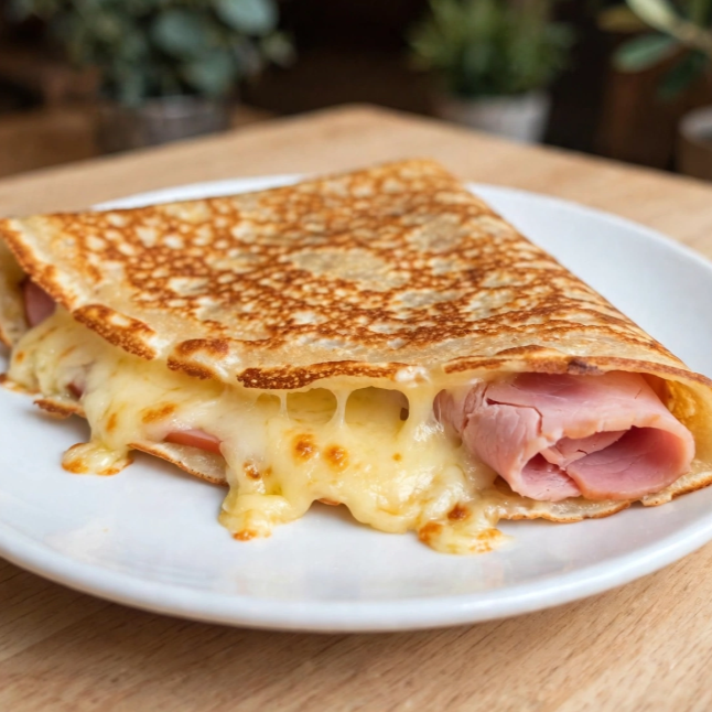 Crepa Jamón y Queso