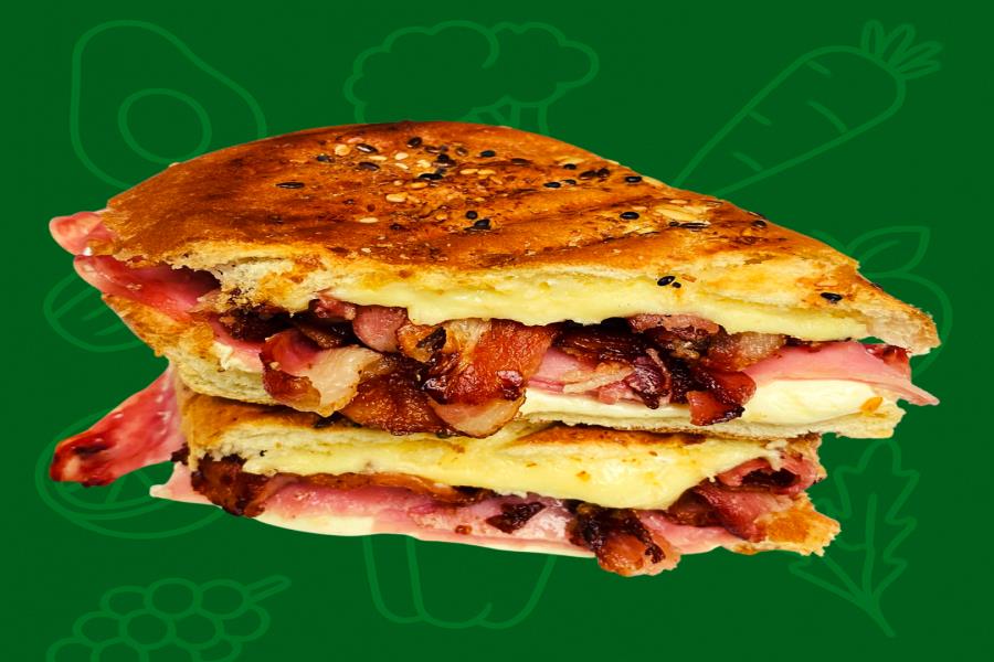 CHAPATA CHEESE BACON