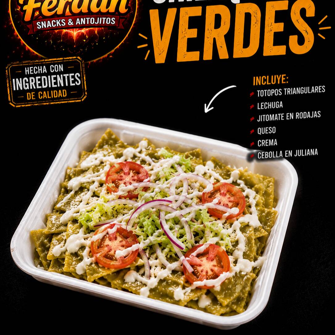 Chilaquiles Verdes Personales