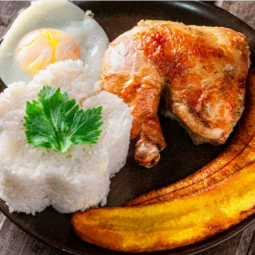 1/4 Pollo Brasa a Lo Pobre