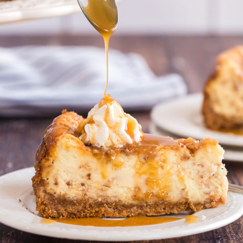 Cheesecake con Caramelo