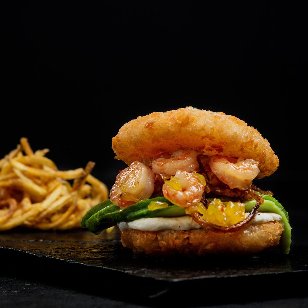 Sushiman Burger.