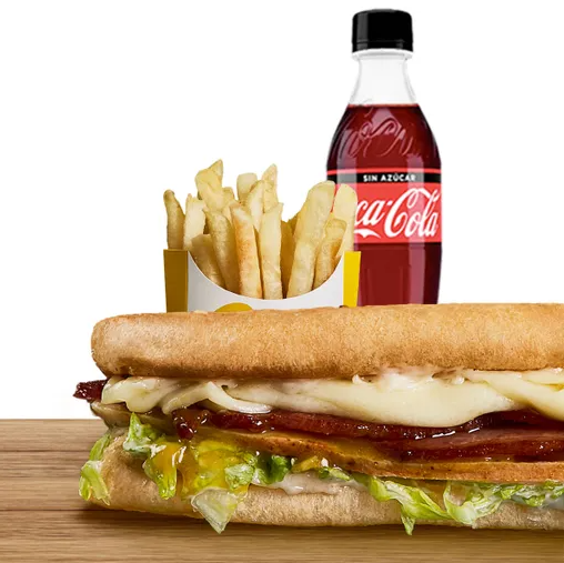 Combo Grande Sándwich Pavo