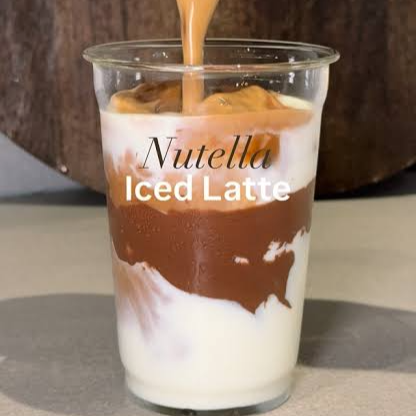 NUTELLA Iced Latte