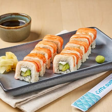 Sushi Kani Maki - Cangrejo Con Queso Tradiconal