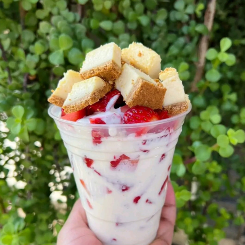 Fresas Cheesecake