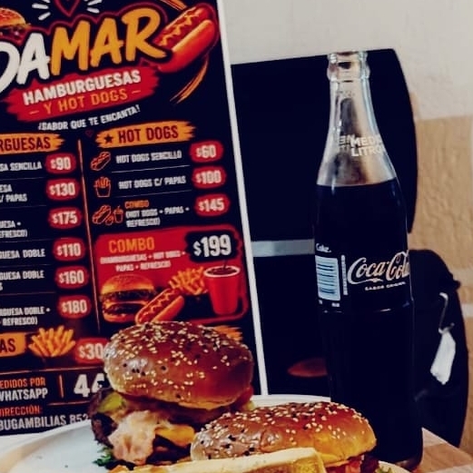 Combo (2 Hamburguesas + Papas + Refresco)
