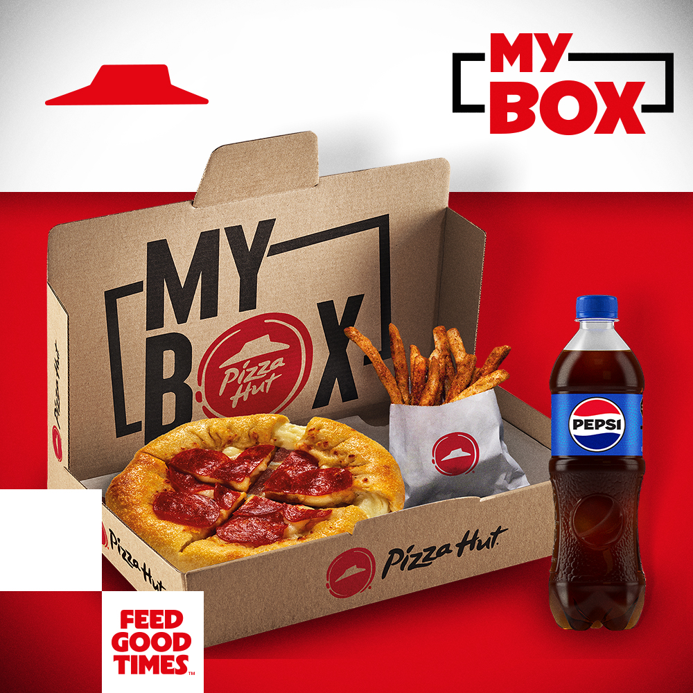 My Box Pizza Personal Hut Cheese (p)