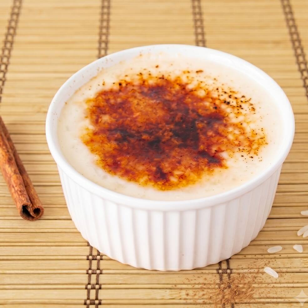 Postre de Arroz con Leche.