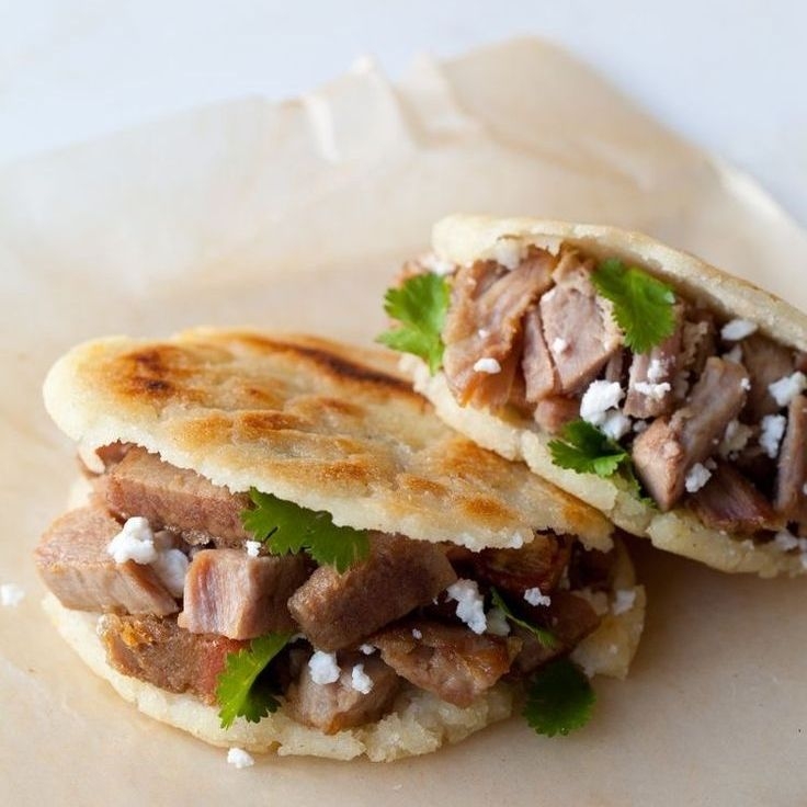 Arepa Chuleta Ahumada
