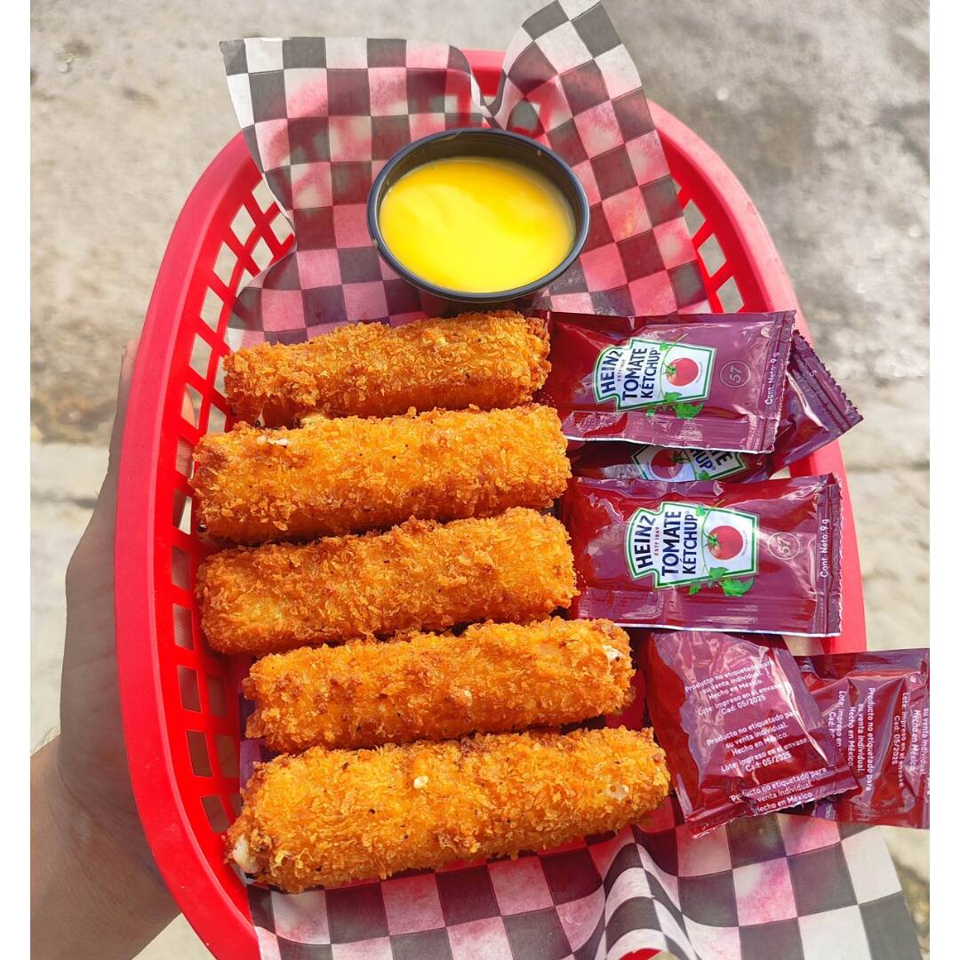 Dedos de queso 5 pzas