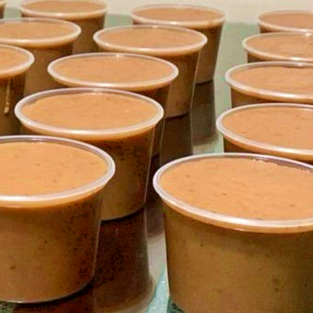 Frijoles puercos medio litro