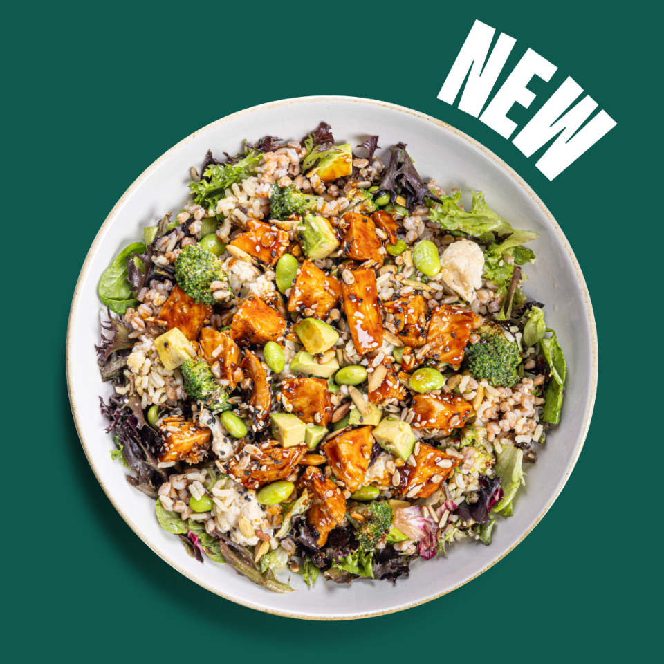 Asian Honey Chicken Bowl