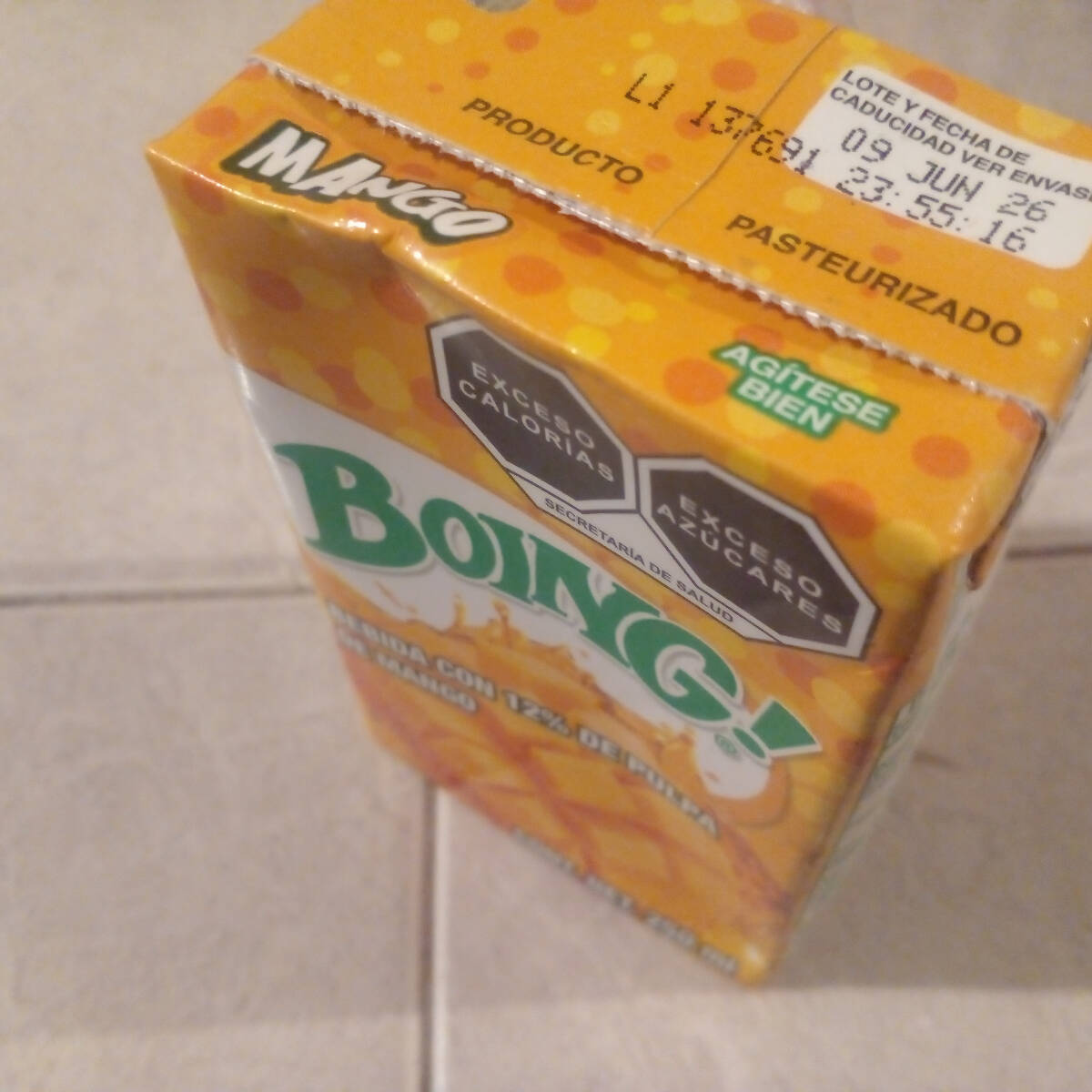 jugo bambin@s sabor mango