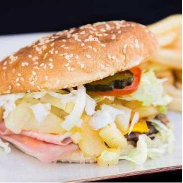 Hamburguesa Hawai