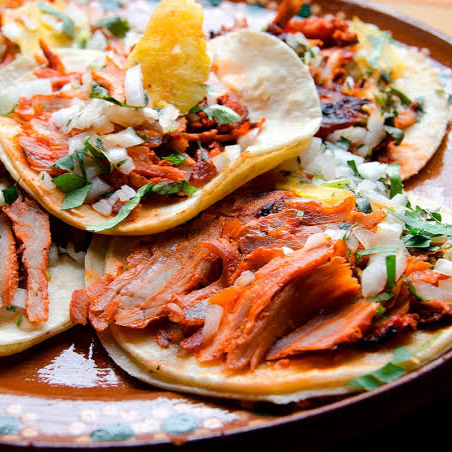 ORDEN 5 TACOS PASTOR + COCA COLA