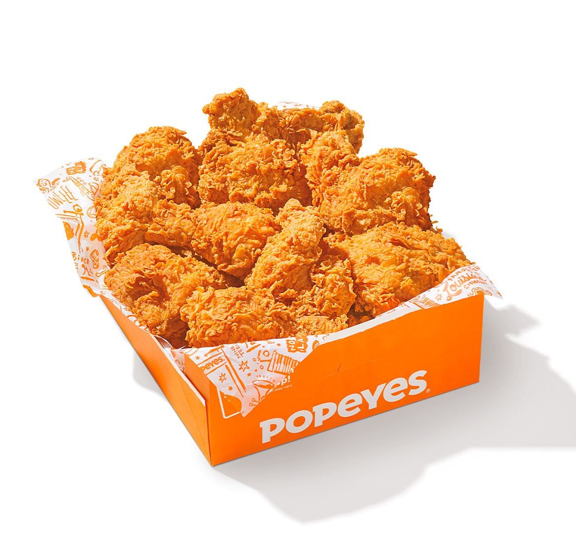 18 Piezas de Pollo.