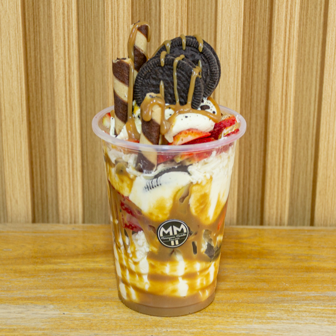 Fresas con Crema Triple