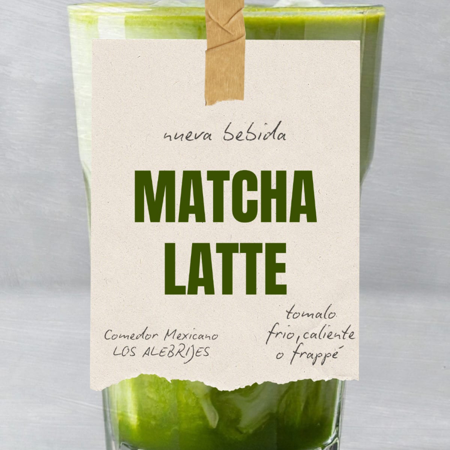 MATCHA LATTE FRAPPÉ