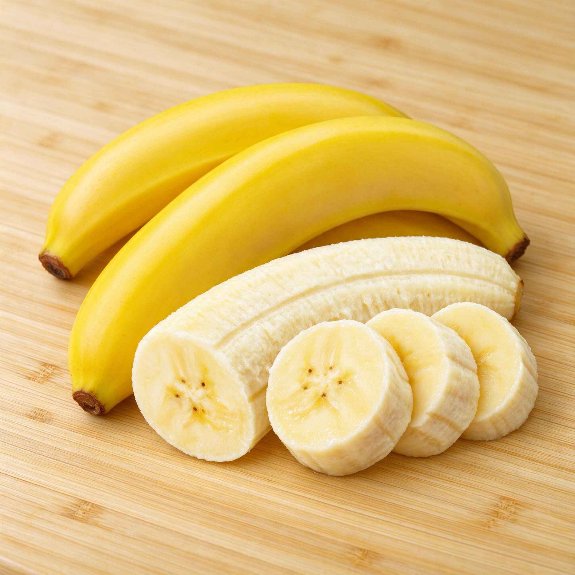 Platanos con crema.(postre)