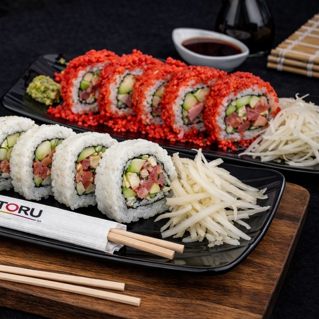 Como Pareja - Sushi Empanizado