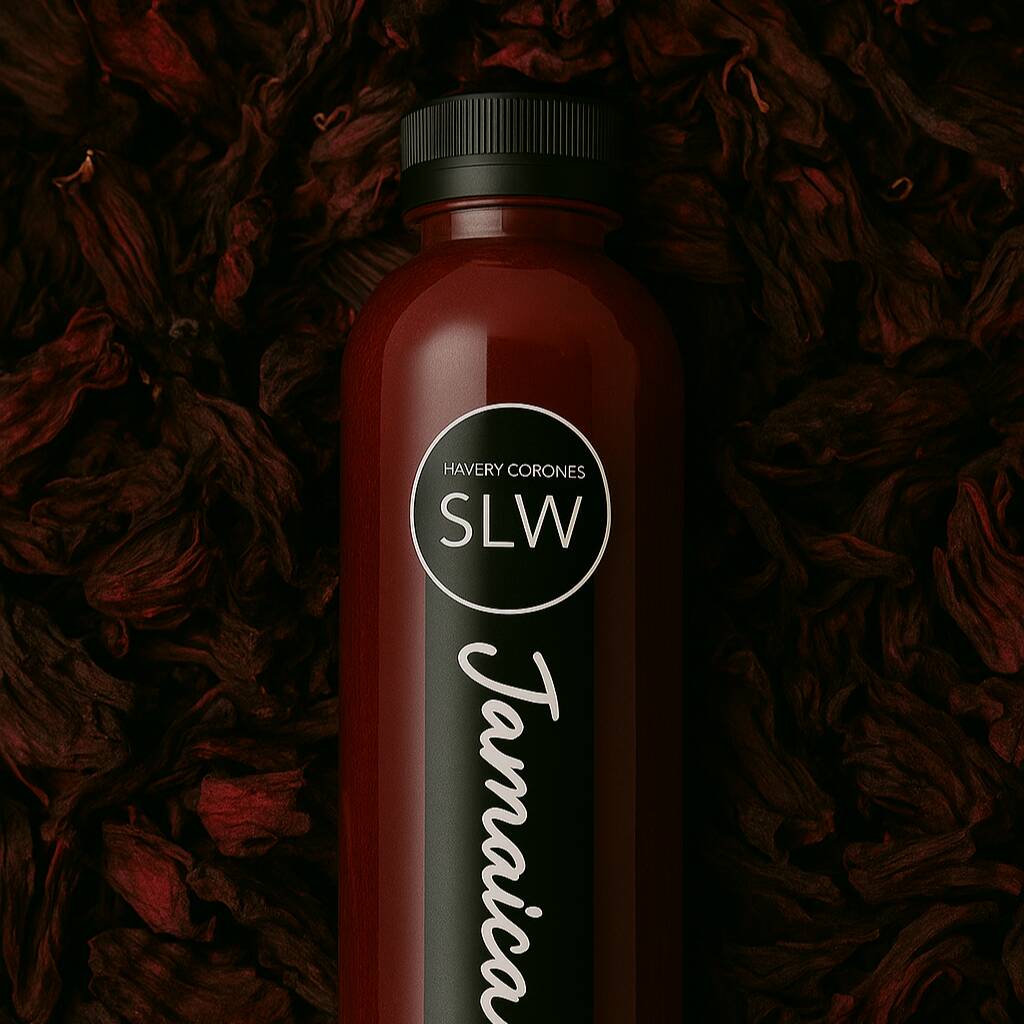 Agua de Jamaica y Guayaba 565 Ml
