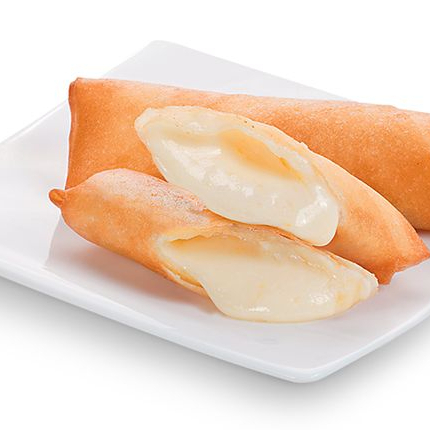 casquinha crocante ,camarão e crean cheese