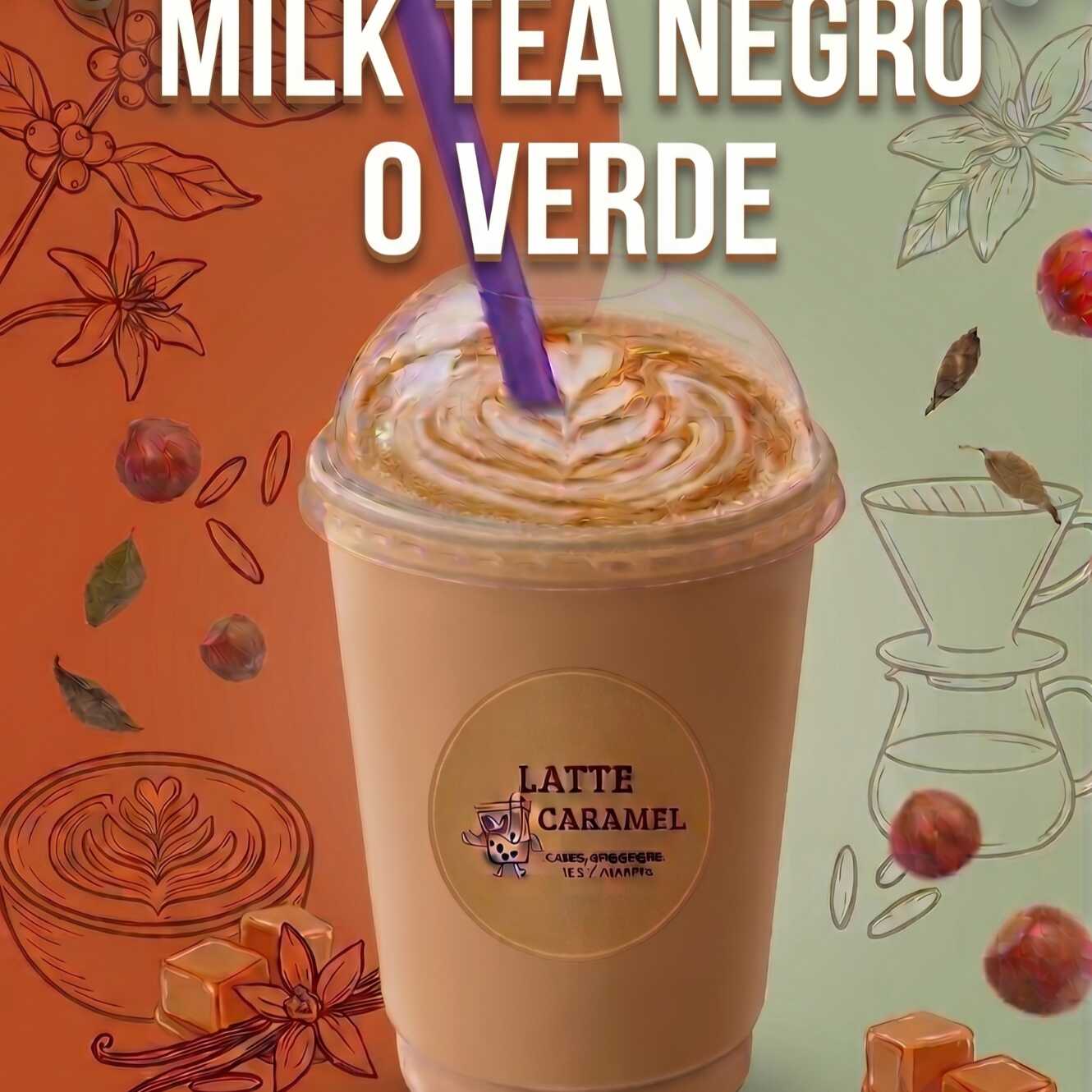 Milk Tea con Sabor