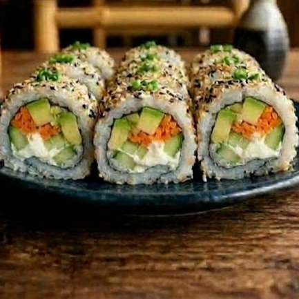 SUSHI URAMAKI VEGETARIANO