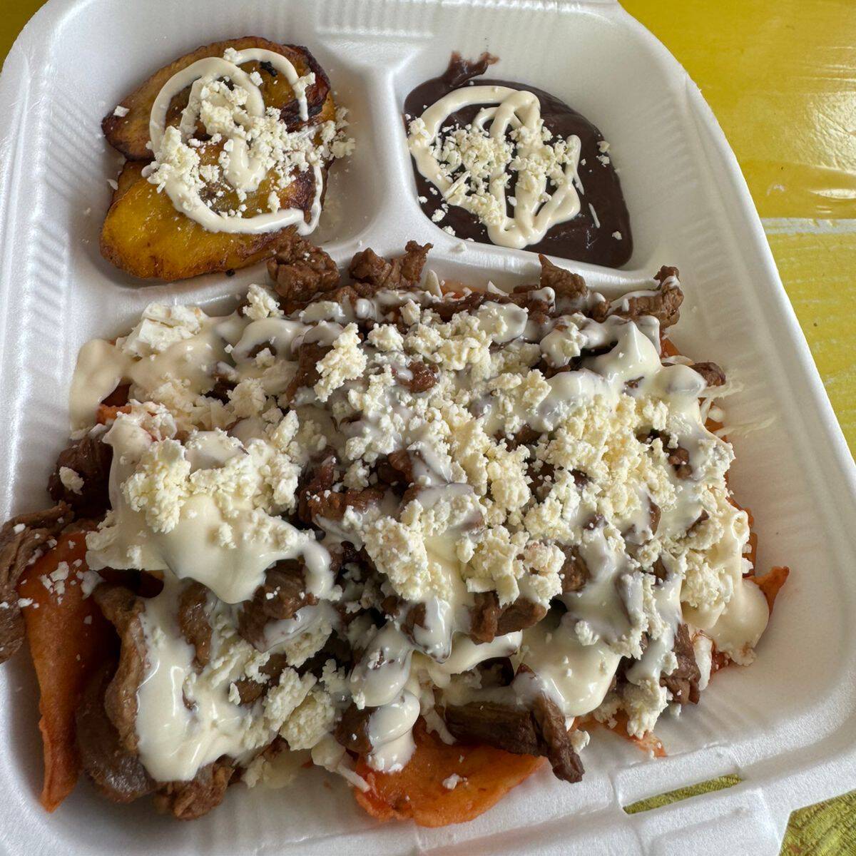 Chilaquiles de Chorizo