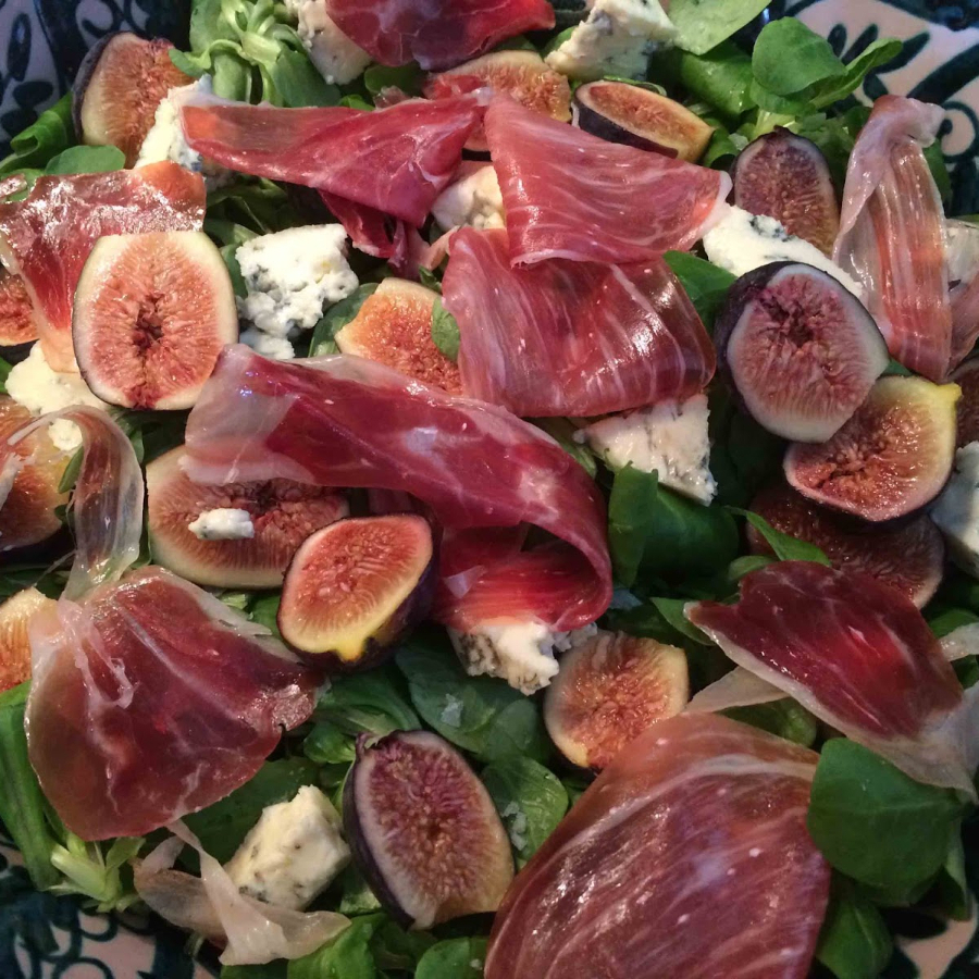 ENSALADA JAMÓN SERRANO Y ARÚGULA