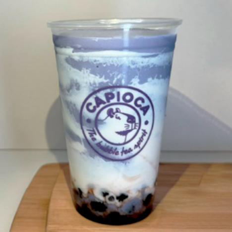 Frappé Taro Cheese Foam