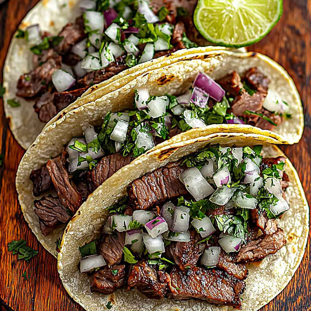 Orden De Tacos Carne Asada