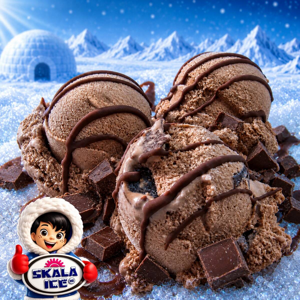 Helado de Chocolate 1/2 Litro