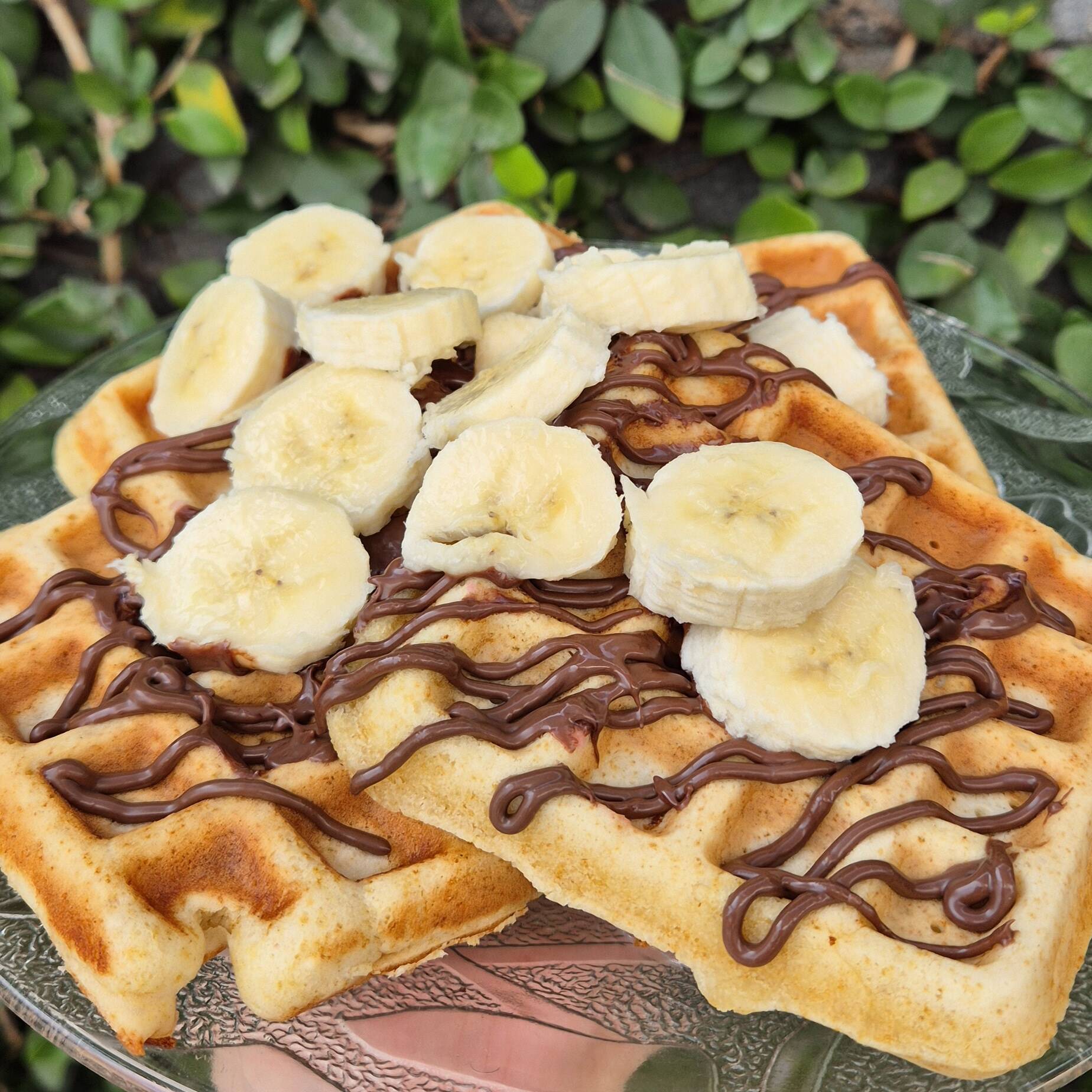 Plátano y NUTELLA