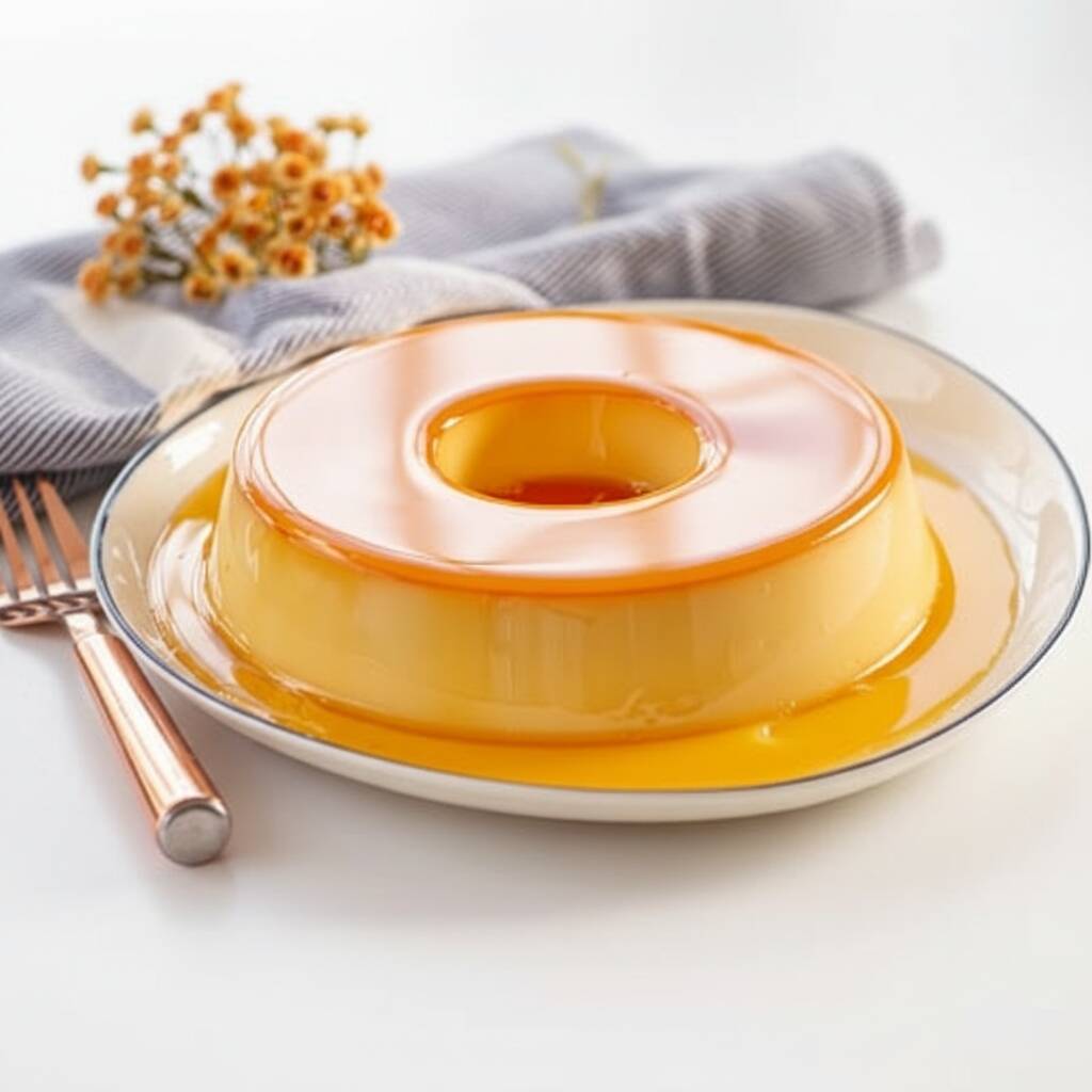 Nossos pudins são batidos à mão e forneados lentamente em baixa temperatura. Detalhes que fazem toda a diferença! Esse pudinzão serve até 8 pessoas, ótima pedida para o almoço em família!