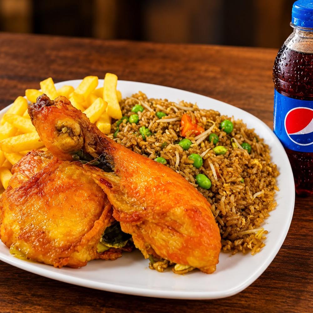 Combo pierna pernil + gaseosa 250 ml