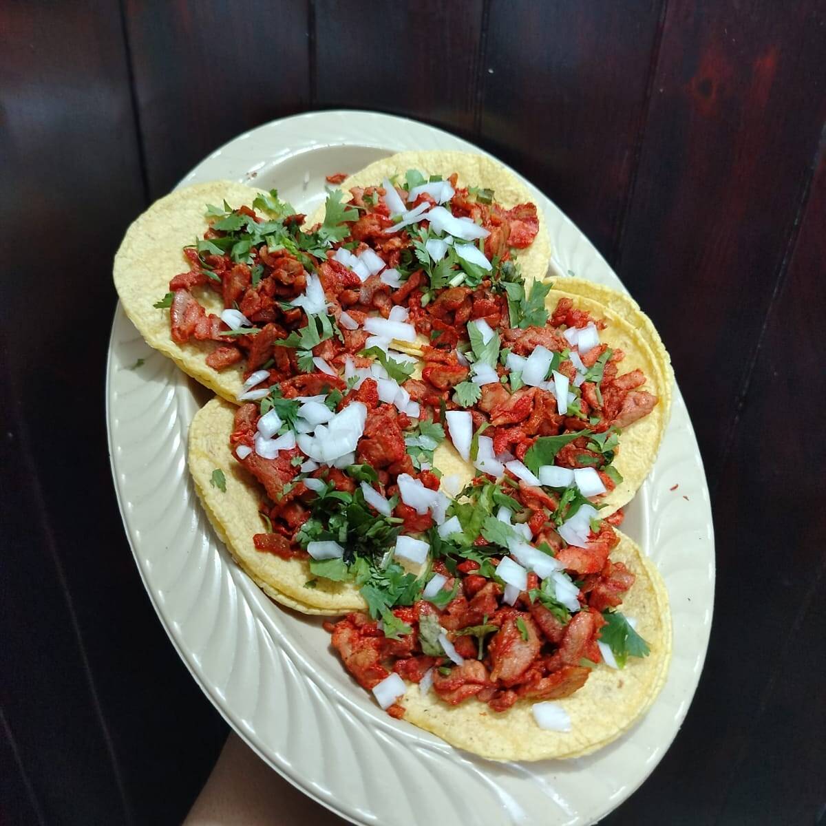 ORDEN DE 5 TACOS AL PASTOR