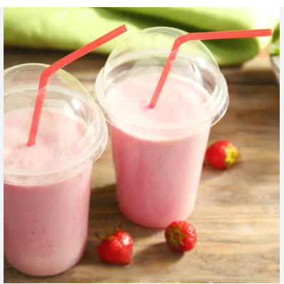 Malteada de Fresa